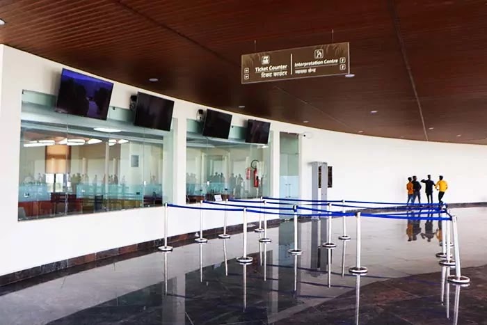 Rajgir Wildlife Zoo Safari ticket counter